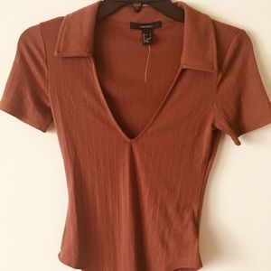 Forever 21 ribbed Bodysuit